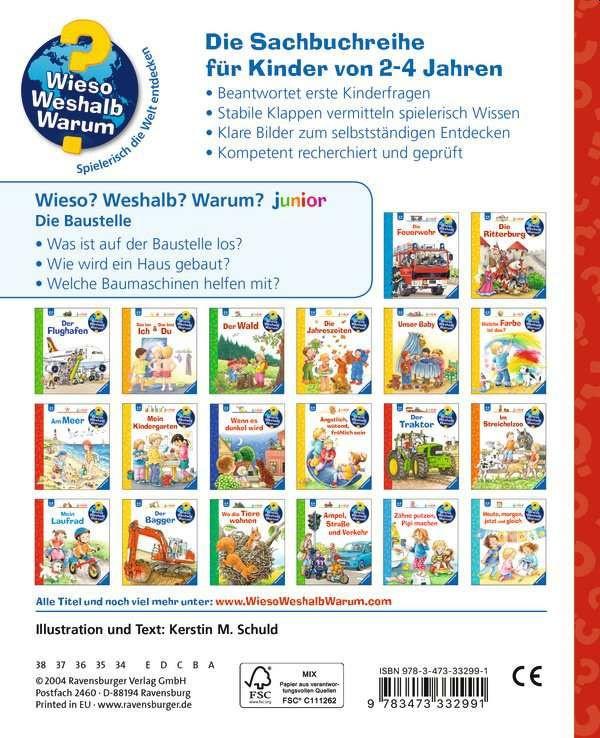 Produktbild Ravensburger - Wieso? Weshalb? Warum? junior: Die Baustelle, Band 7 2 von 6