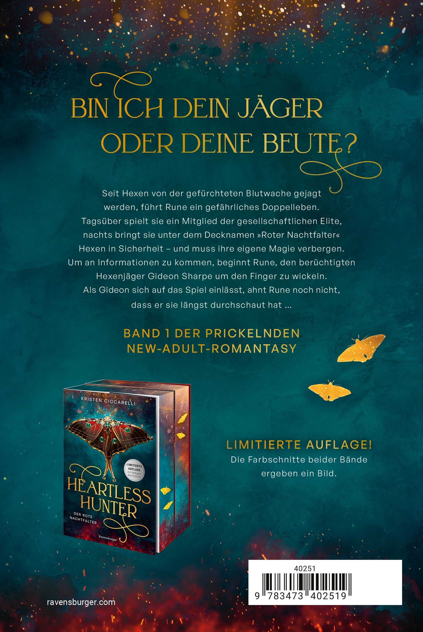 Produktbild Heartless Hunter. Der rote Nachtfalter, Band 1 5 von 5