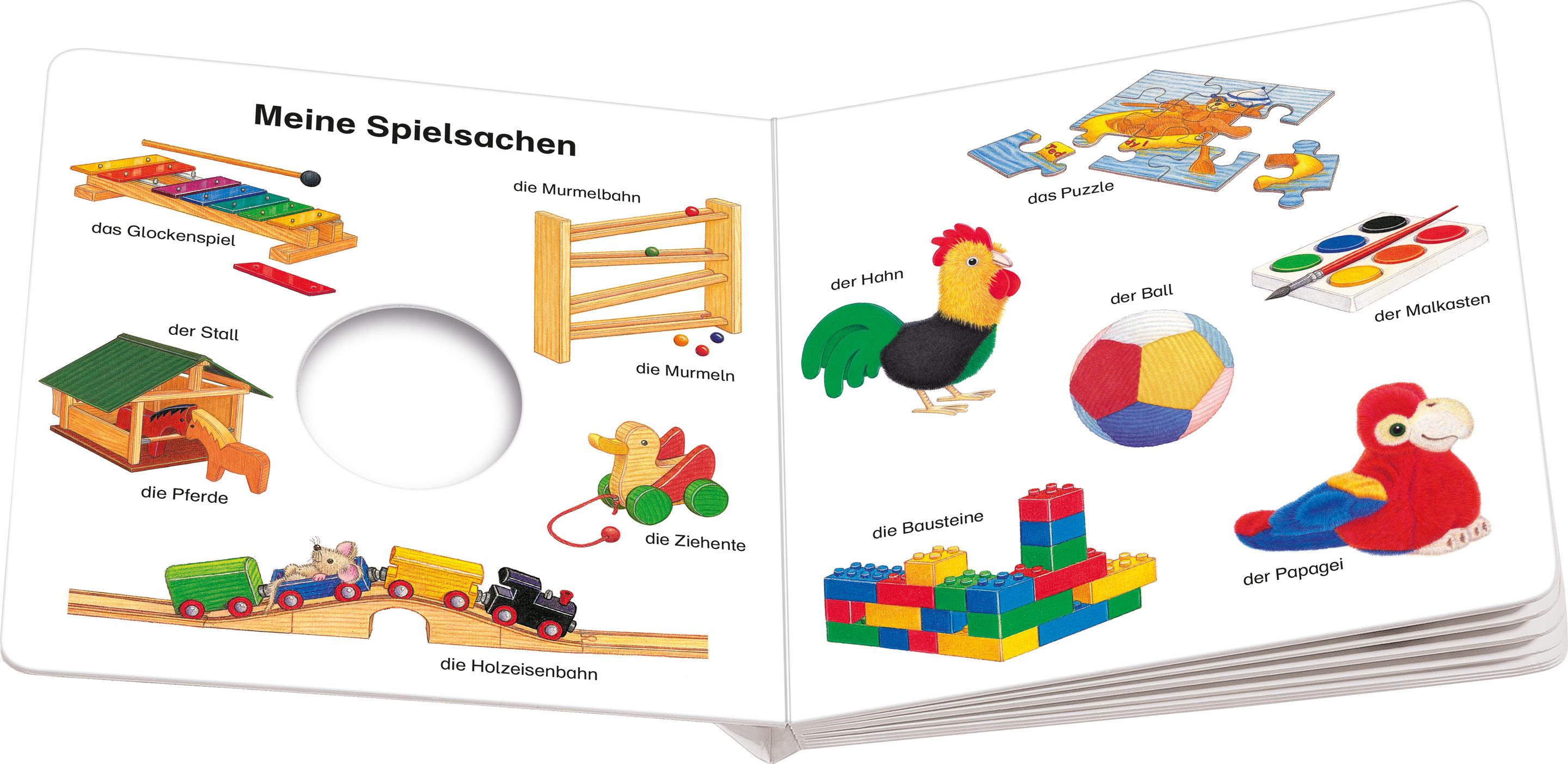 Produktbild Erste Bilder - Erste Wörter: Mein Gucklochbuch 3 von 4