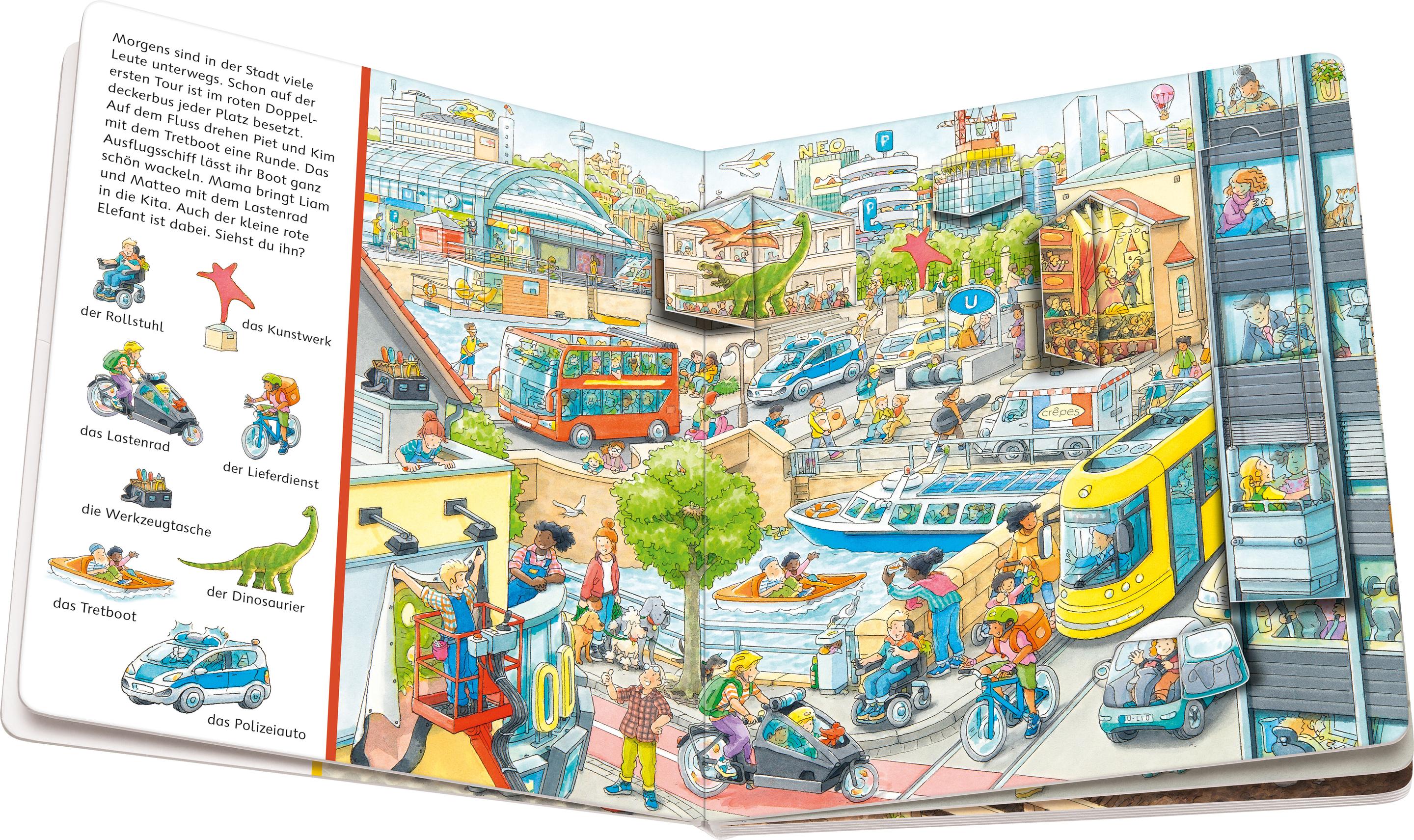 Produktbild Mein Sachen suchen Wimmelbuch: In der Stadt 2 von 4