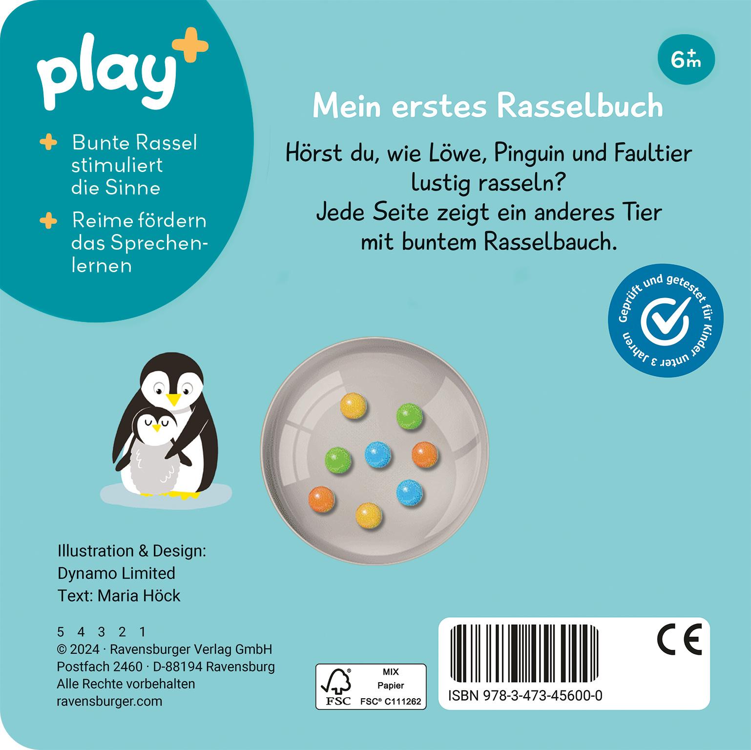 Produktbild Ravensburger Play+ schütteln, rasseln, spielen: Erste Tiere 6 von 6
