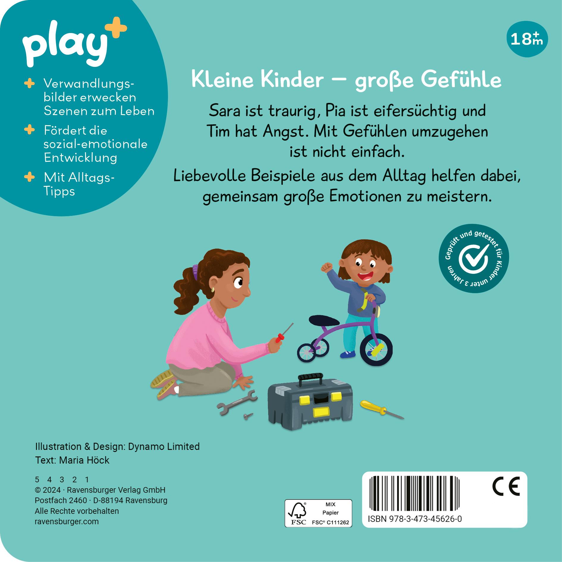 Produktbild Ravensburger Play+ Mein erstes Schiebebuch: Gefühle 6 von 8