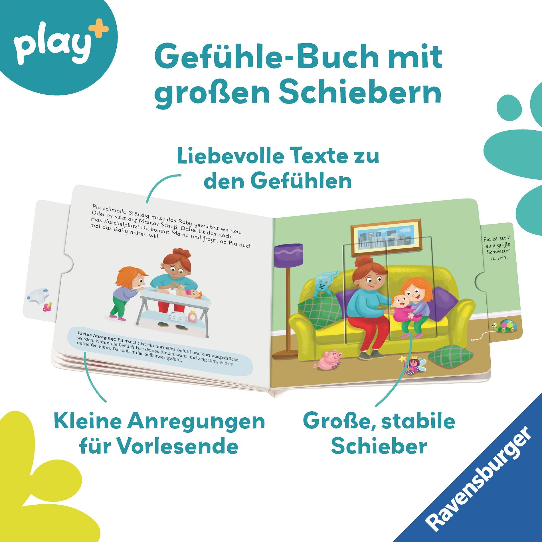 Produktbild Ravensburger Play+ Mein erstes Schiebebuch: Gefühle 2 von 8