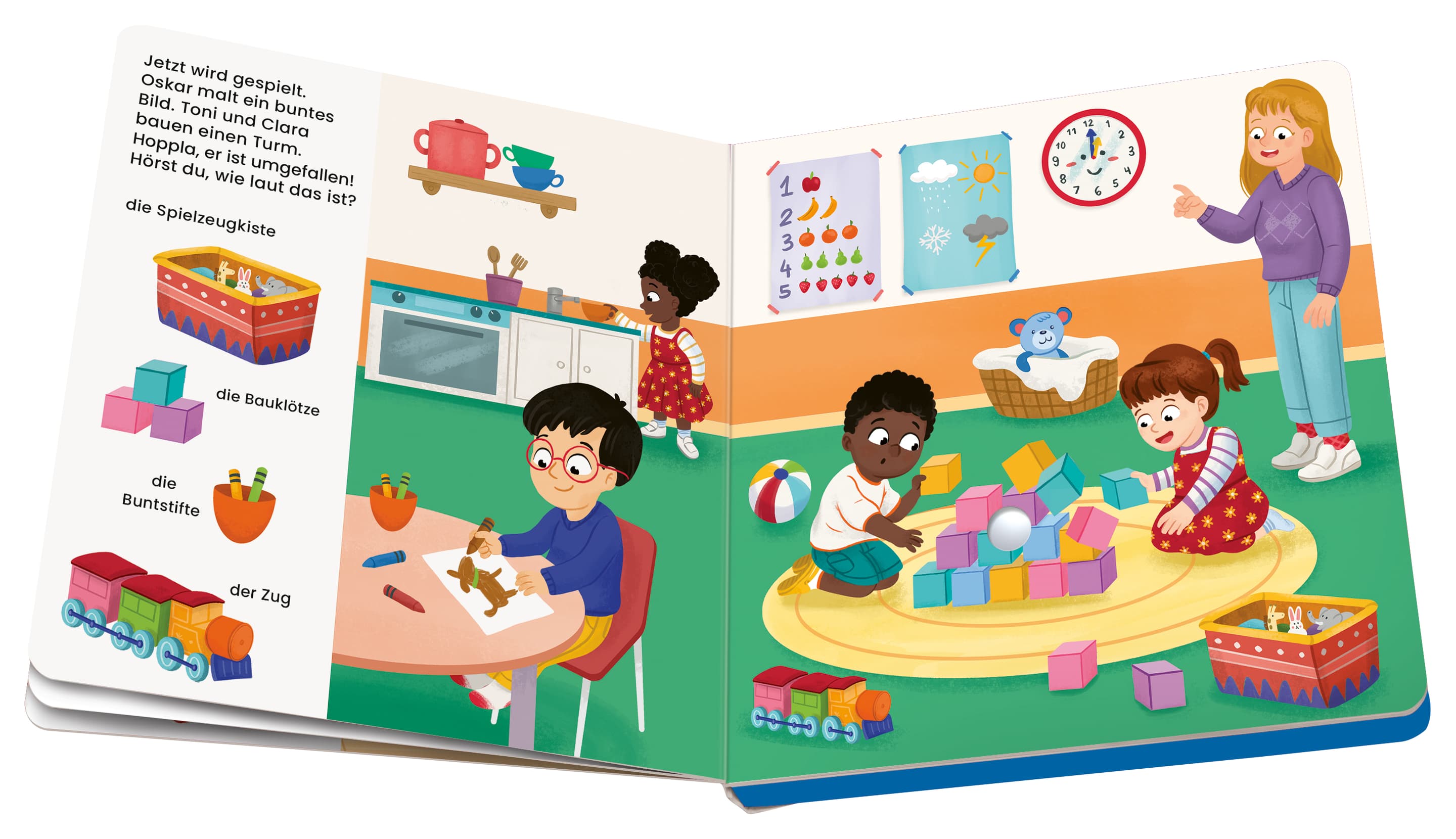 Produktbild Play+ Mein allererstes Soundbuch Im Kindergarten - ab 12 Monate 6 von 7