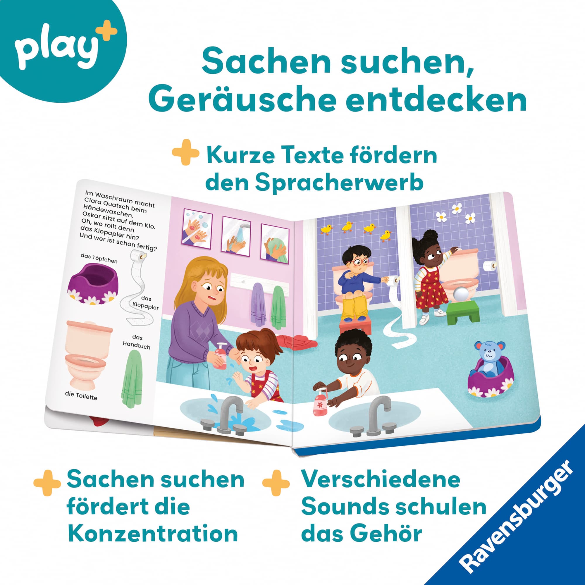 Produktbild Play+ Mein allererstes Soundbuch Im Kindergarten - ab 12 Monate 3 von 7