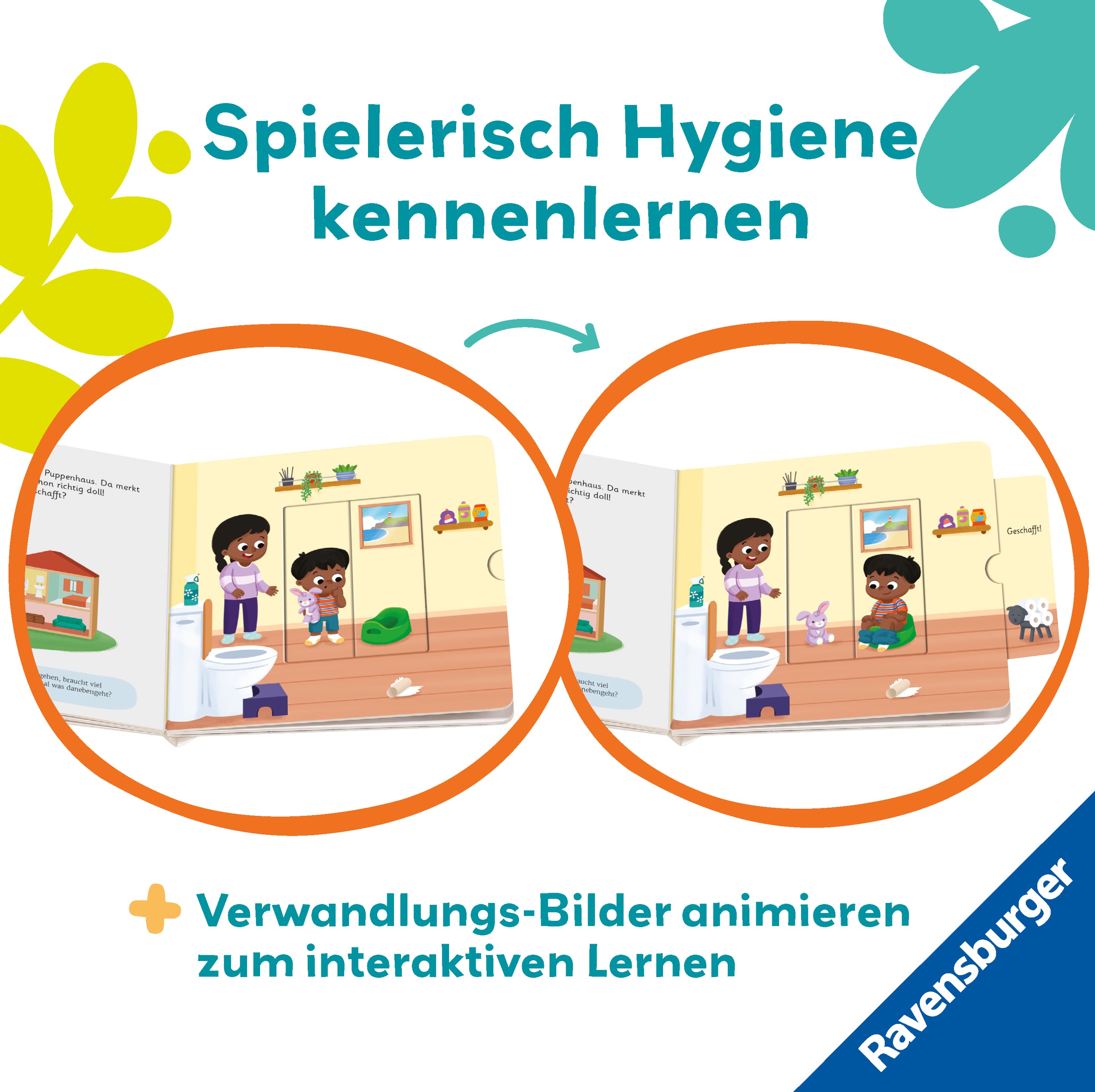 Produktbild Play+ Mein erstes Schiebebuch Baden, waschen, Zähne putzen - ab 18 Monate 3 von 8