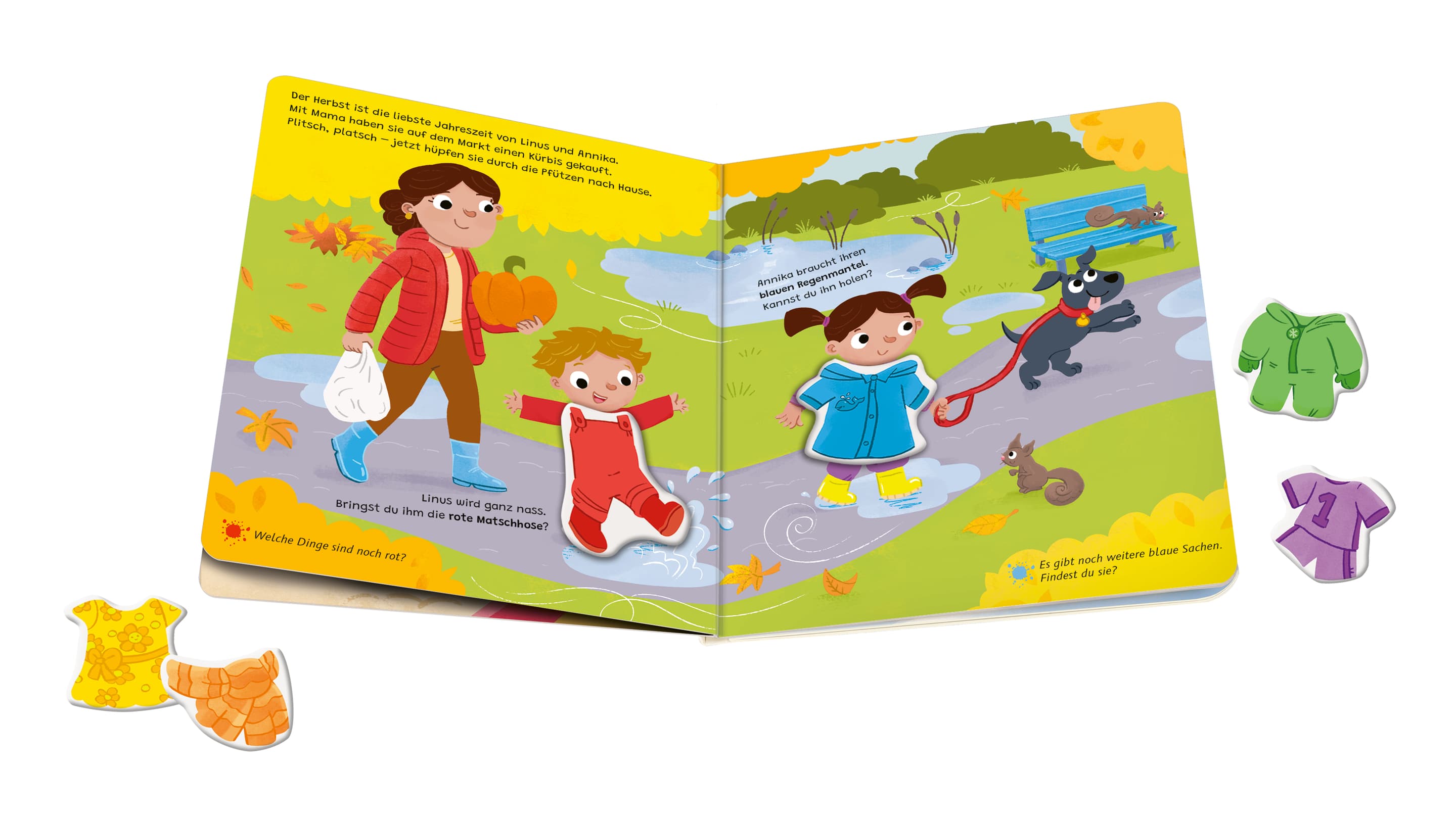 Produktbild Play+ Mein Spiel mit-Magnetbuch Komm, wir lernen die Farben - ab 18 Monate 4 von 7