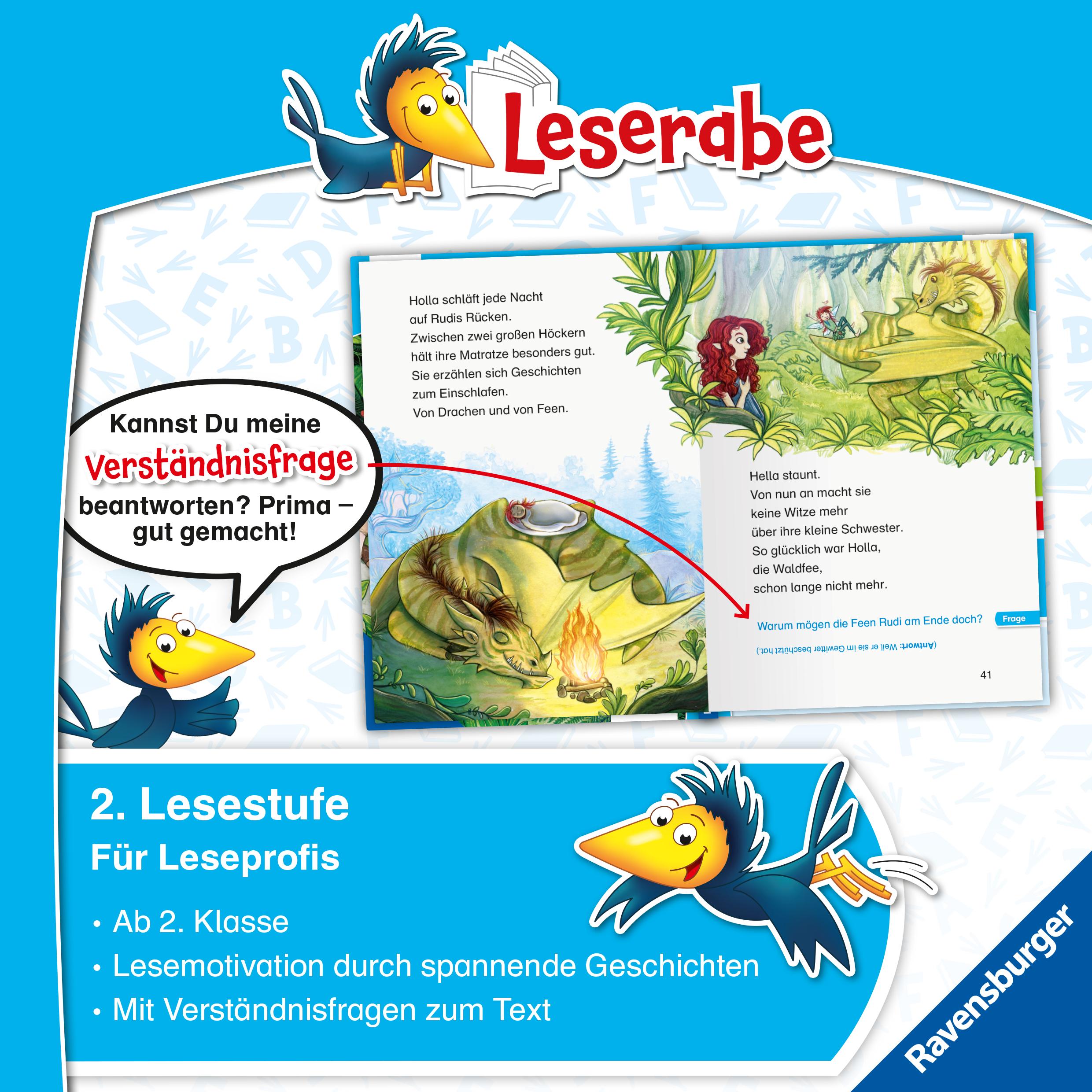 Produktbild Leserabe 2. Lesestufe - Die Waldfee und der Drache 2 von 2