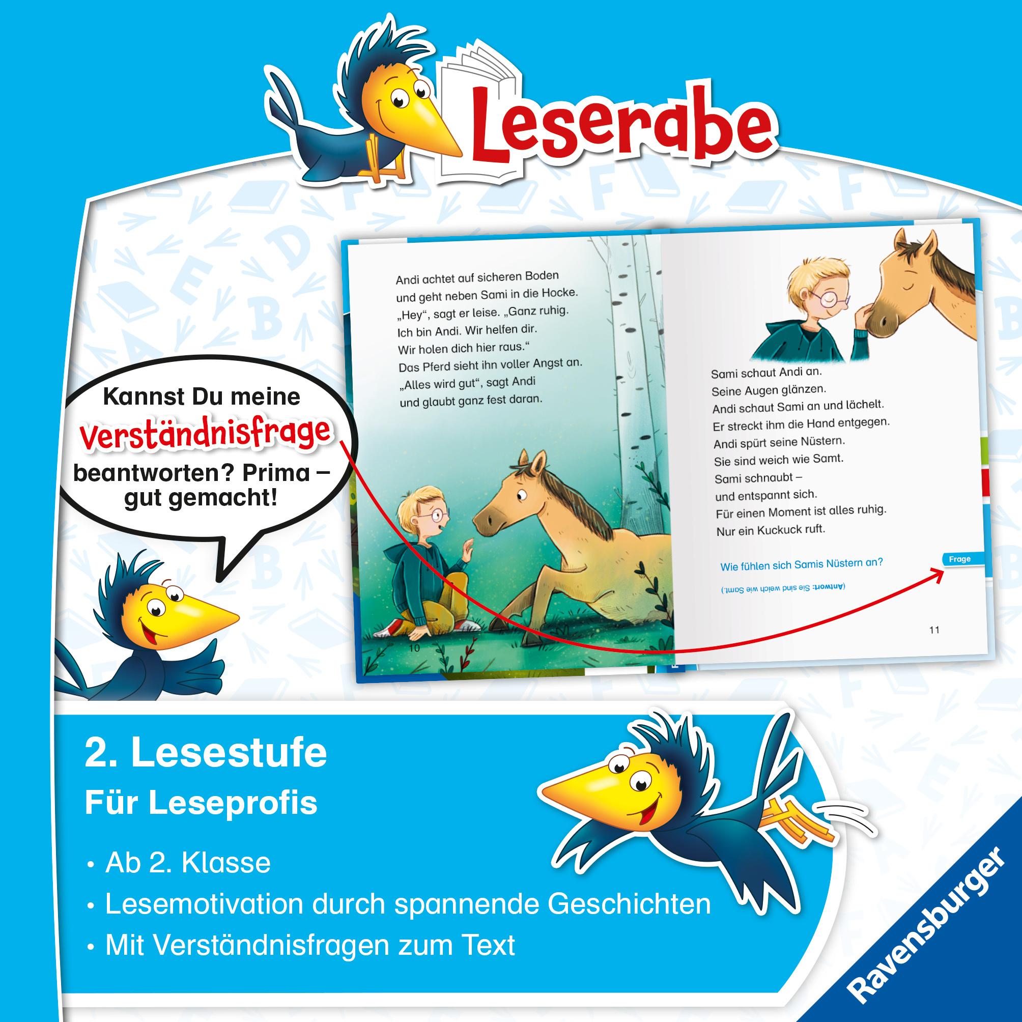 Produktbild Spannende Pferdegeschichten - Erstlesebuch - Kinderbuch ab 7 Jahren - Mädchen und Jungen (Leserabe 2. Klasse) 4 von 7