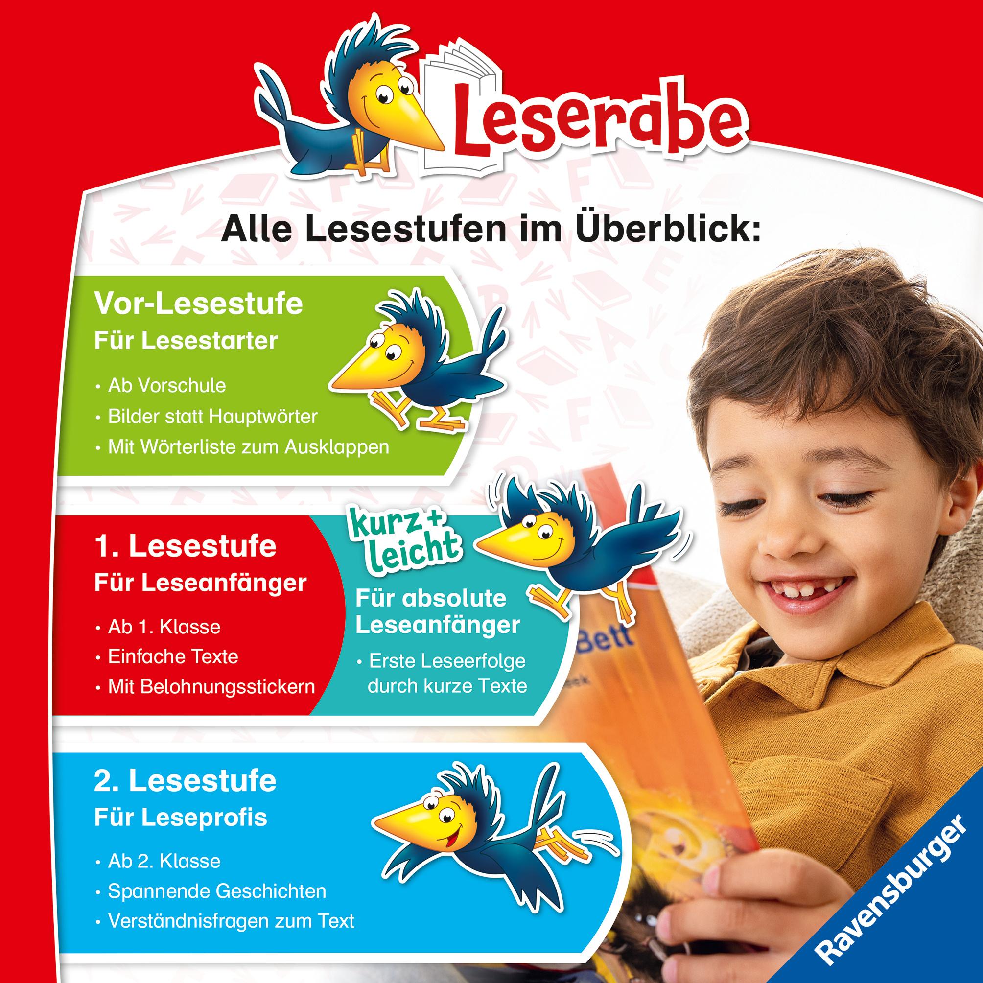 Produktbild Lustige Tiergeschichten zum Lesenlernen - Leserabe ab 1. Klasse - Erstlesebuch für Kinder ab 6 Jahren 5 von 6