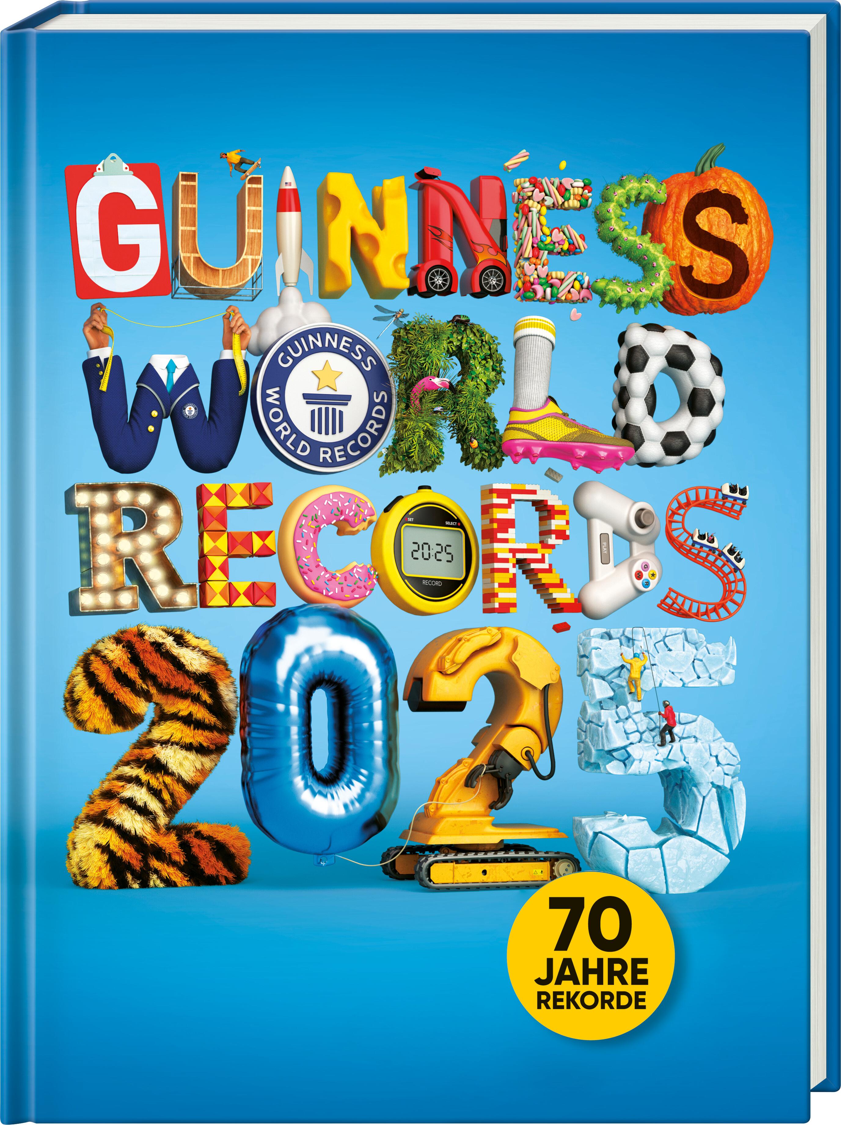 Produktbild GUINNESS WORLD RECORDS 2025: Das beliebte Rekorde-Buch für Kinder und Erwachsene, Kinderbuch ab 8 Jahre und tolle Geschenkidee 8 von 9