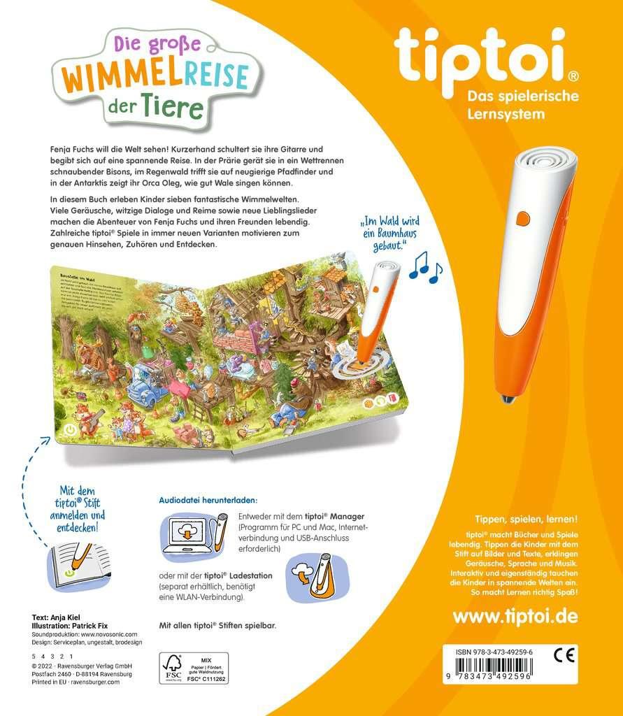 Produktbild Ravensburger tiptoi - Die große Wimmelreise der Tiere, Ein tierisch verrückter Suchspaß 2 von 6