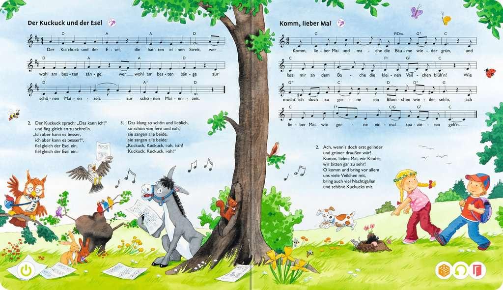 Produktbild Ravensburger tiptoi - Meine schönsten Kinderlieder, Sing mit tiptoi®! 3 von 8