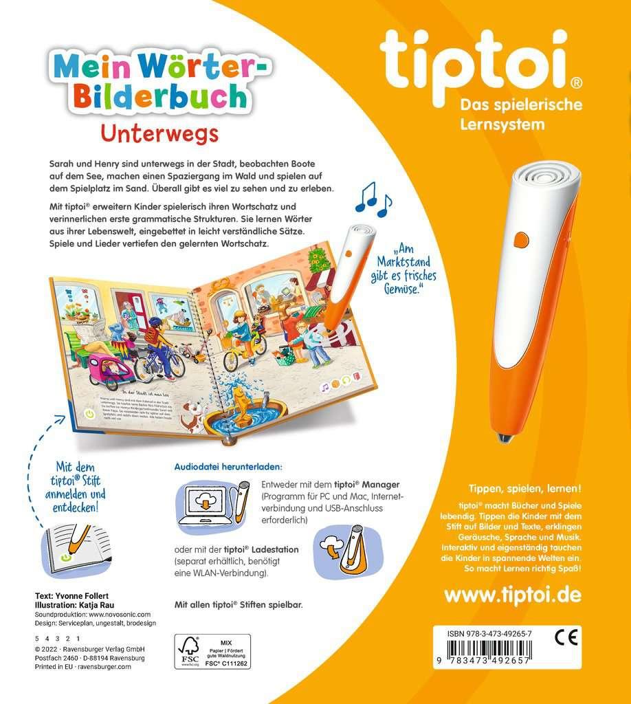 Produktbild Ravensburger tiptoi - Mein Wörter-Bilderbuch Unterwegs, Mein Wörter-Bilderbuch Unterwegs 2 von 7