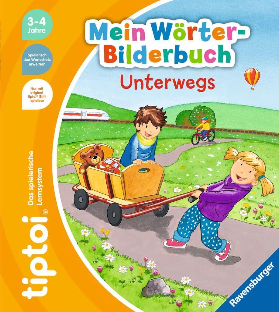 Ravensburger tiptoi - Mein Wörter-Bilderbuch Unterwegs, Mein Wörter-Bilderbuch Unterwegs