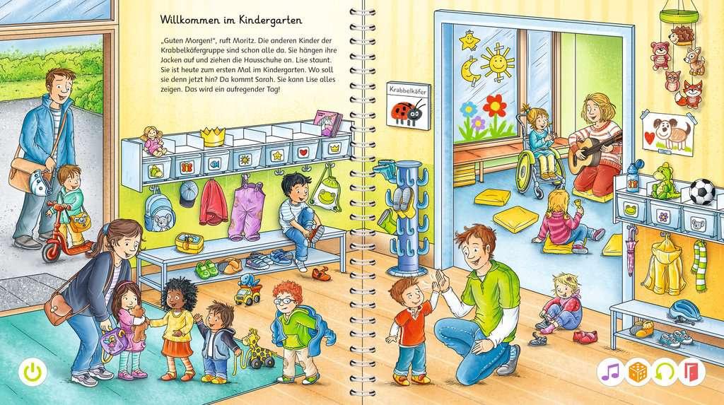 Produktbild Ravensburger tiptoi - Mein Wörter-Bilderbuch Kindergarten, Los geht's in den Kindergarten 3 von 7