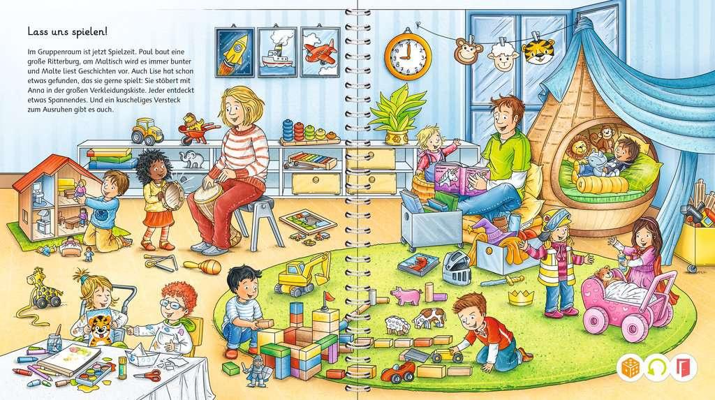 Produktbild Ravensburger tiptoi - Mein Wörter-Bilderbuch Kindergarten, Los geht's in den Kindergarten 7 von 7
