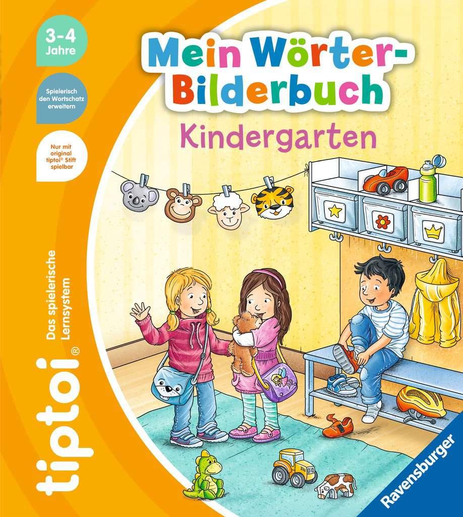 Ravensburger tiptoi - Mein Wörter-Bilderbuch Kindergarten, Los geht's in den Kindergarten