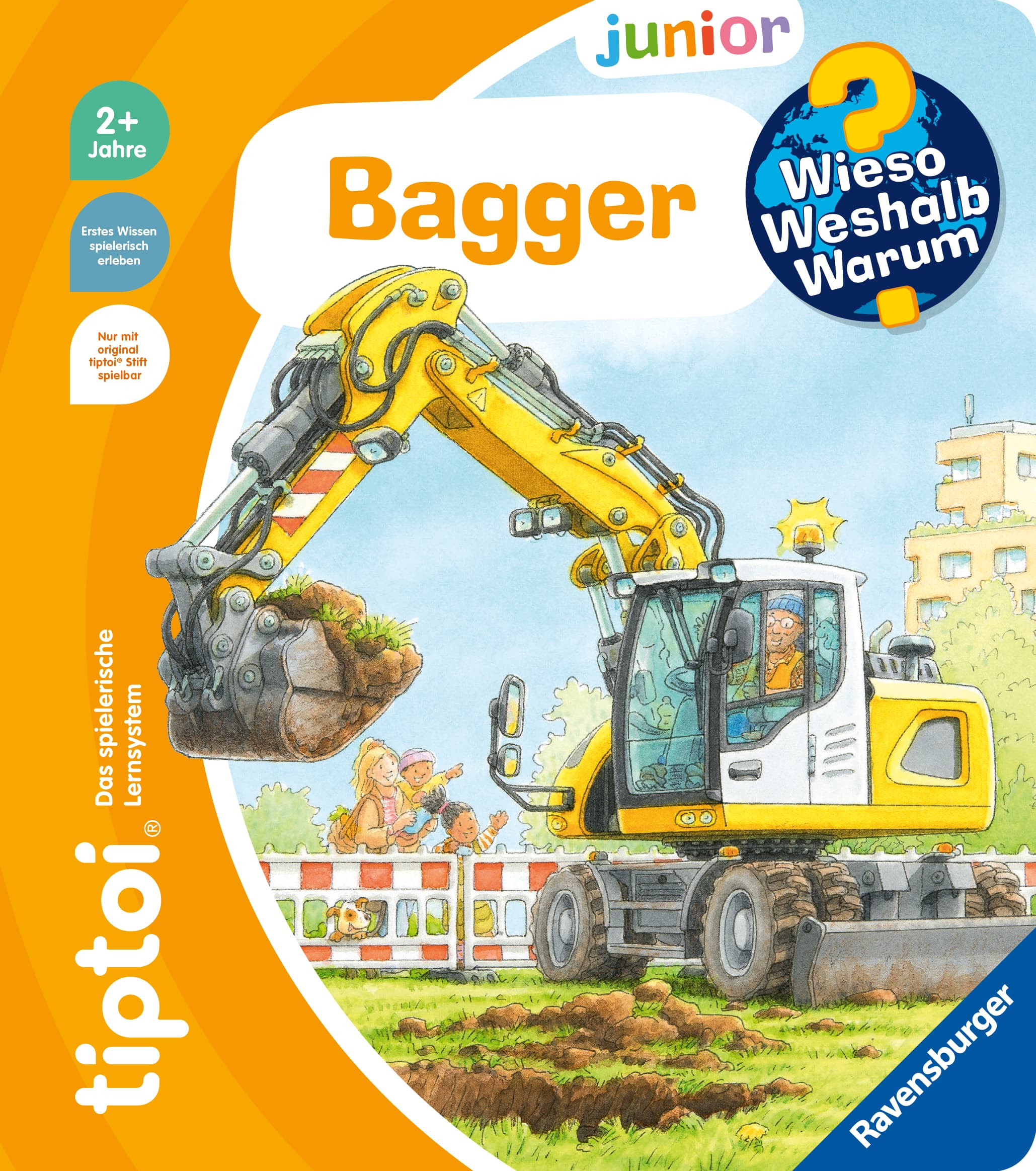 Ravensburger tiptoi Wieso? Weshalb? Warum? junior - Bagger