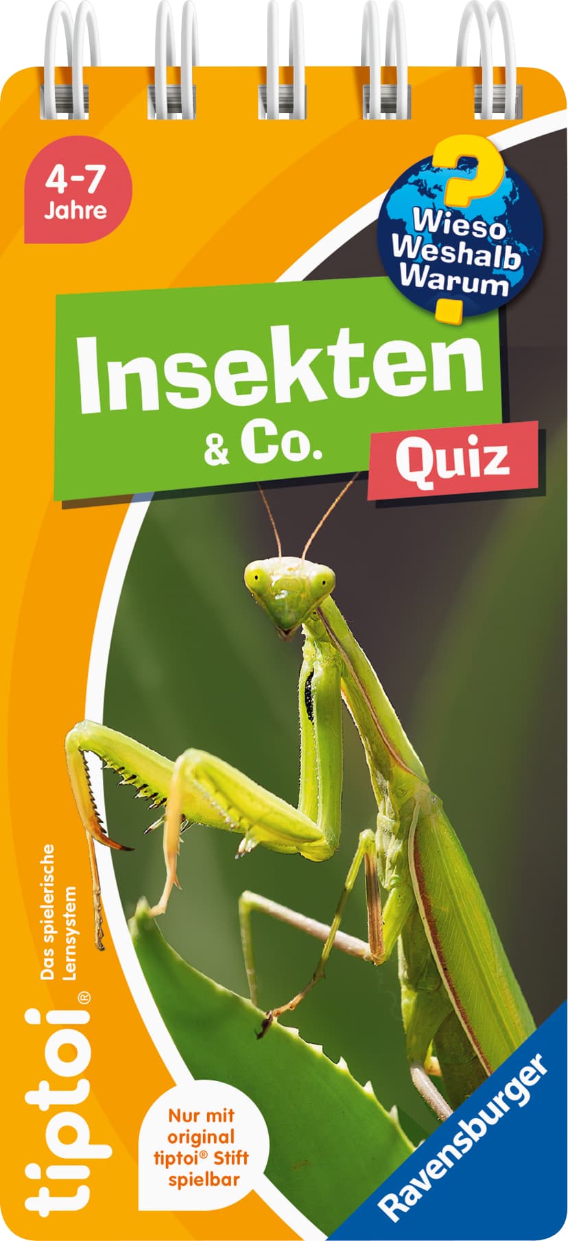 Ravensburger tiptoi - Wieso? Weshalb? Warum? Quiz - Insekten & Co.