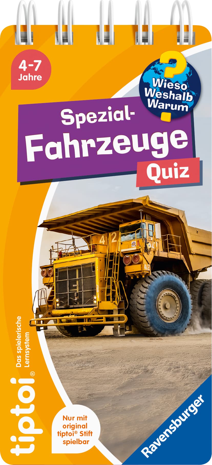 Ravensburger tiptoi - Wieso? Weshalb? Warum? Quiz - Spezialfahrzeuge