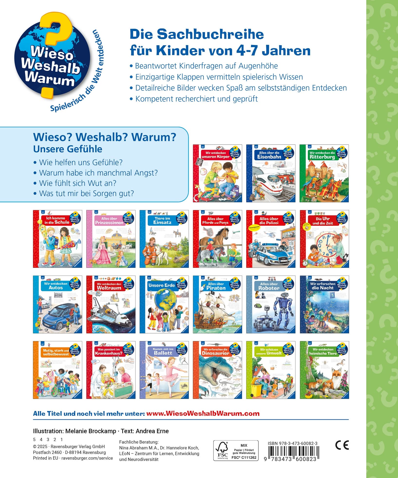 Produktbild Wieso? Weshalb? Warum?, Band 58 - Unsere Gefühle 8 von 8