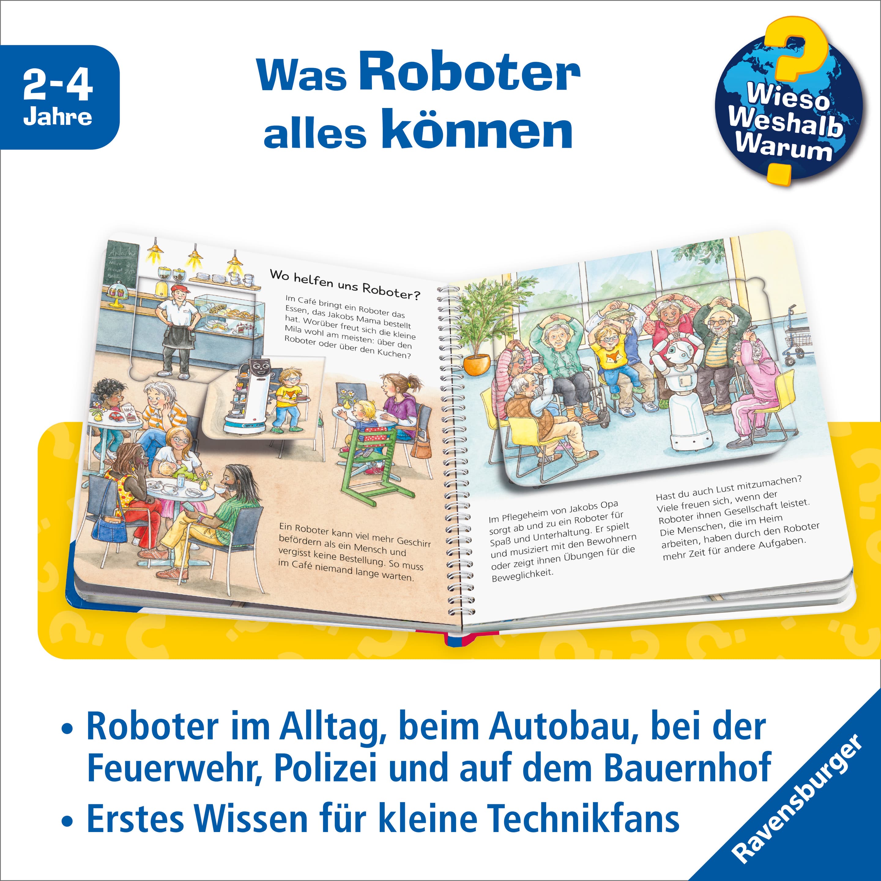 Produktbild Wieso? Weshalb? Warum? junior, Band 78 - Die Roboter 2 von 3