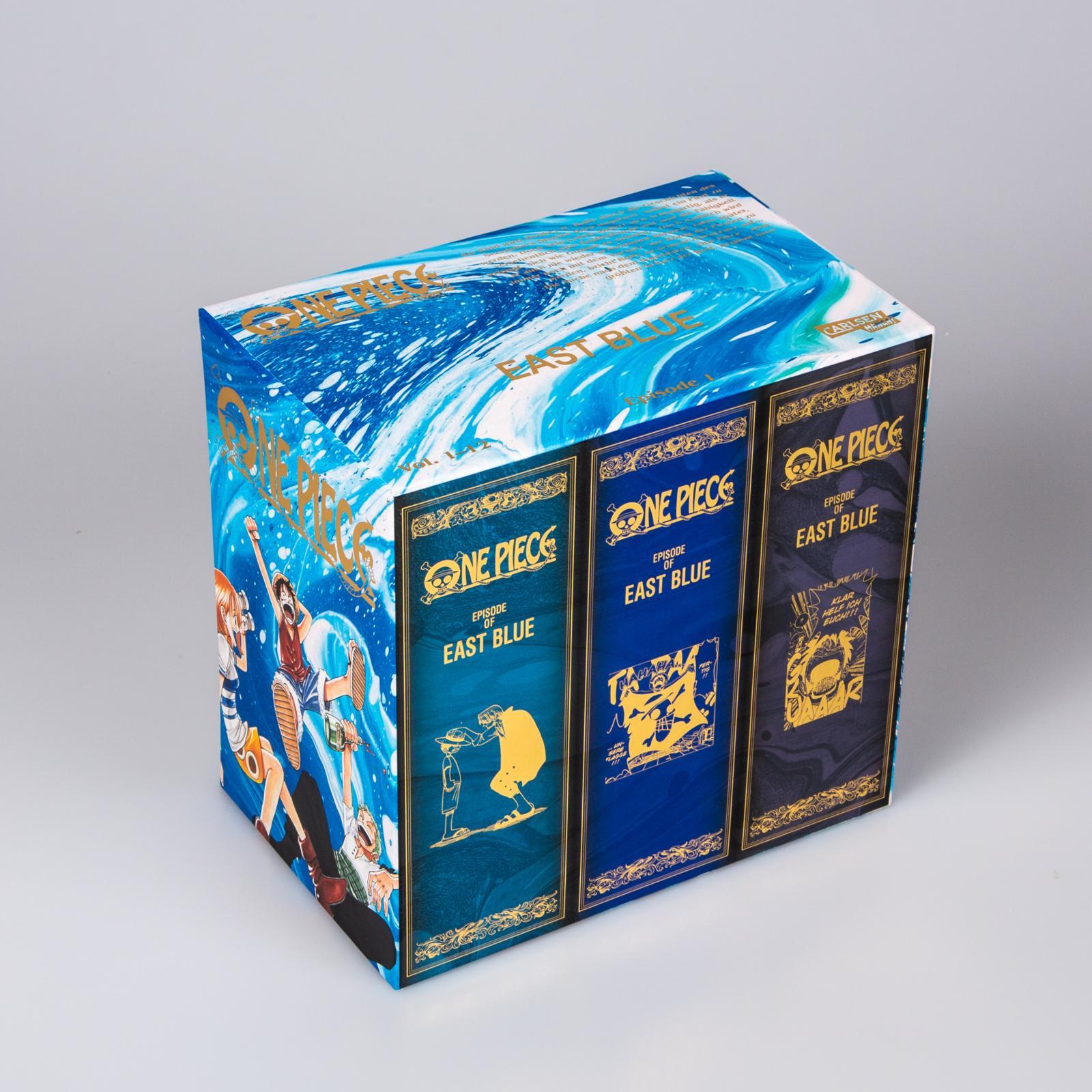 Produktbild One Piece Sammelschuber 1: East Blue (inklusive Band 1–12) 2 von 6