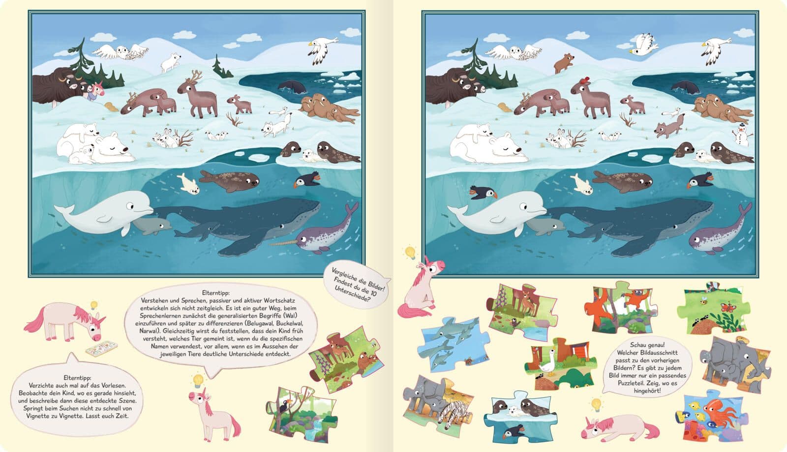 Mein lustiges Mitmach-Wimmelbuch: Tierfamilien
