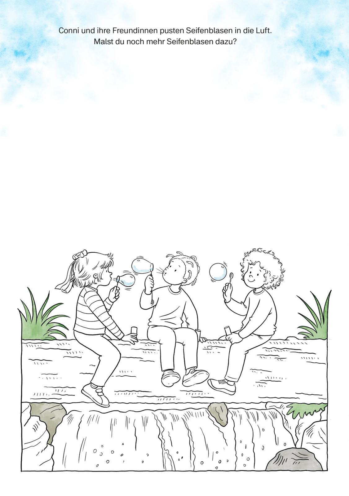 Produktbild Conni Gelbe Reihe (Beschäftigungsbuch): Mein dickes Conni-Ausmalbuch 4 von 5