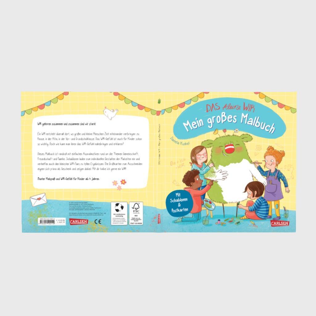Produktbild Das kleine WIR: Mein großes Malbuch 5 von 7
