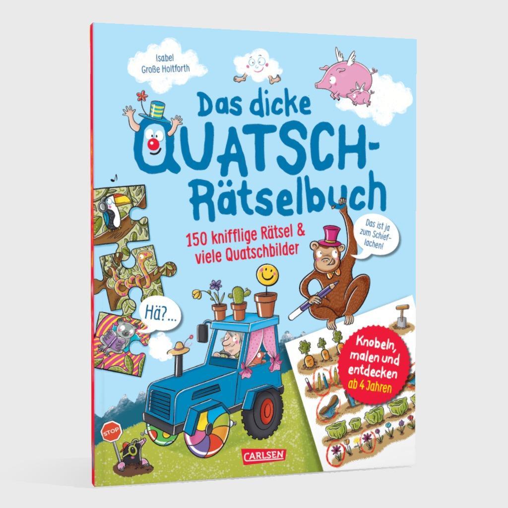 Produktbild Das dicke Quatsch-Rätselbuch 3 von 5