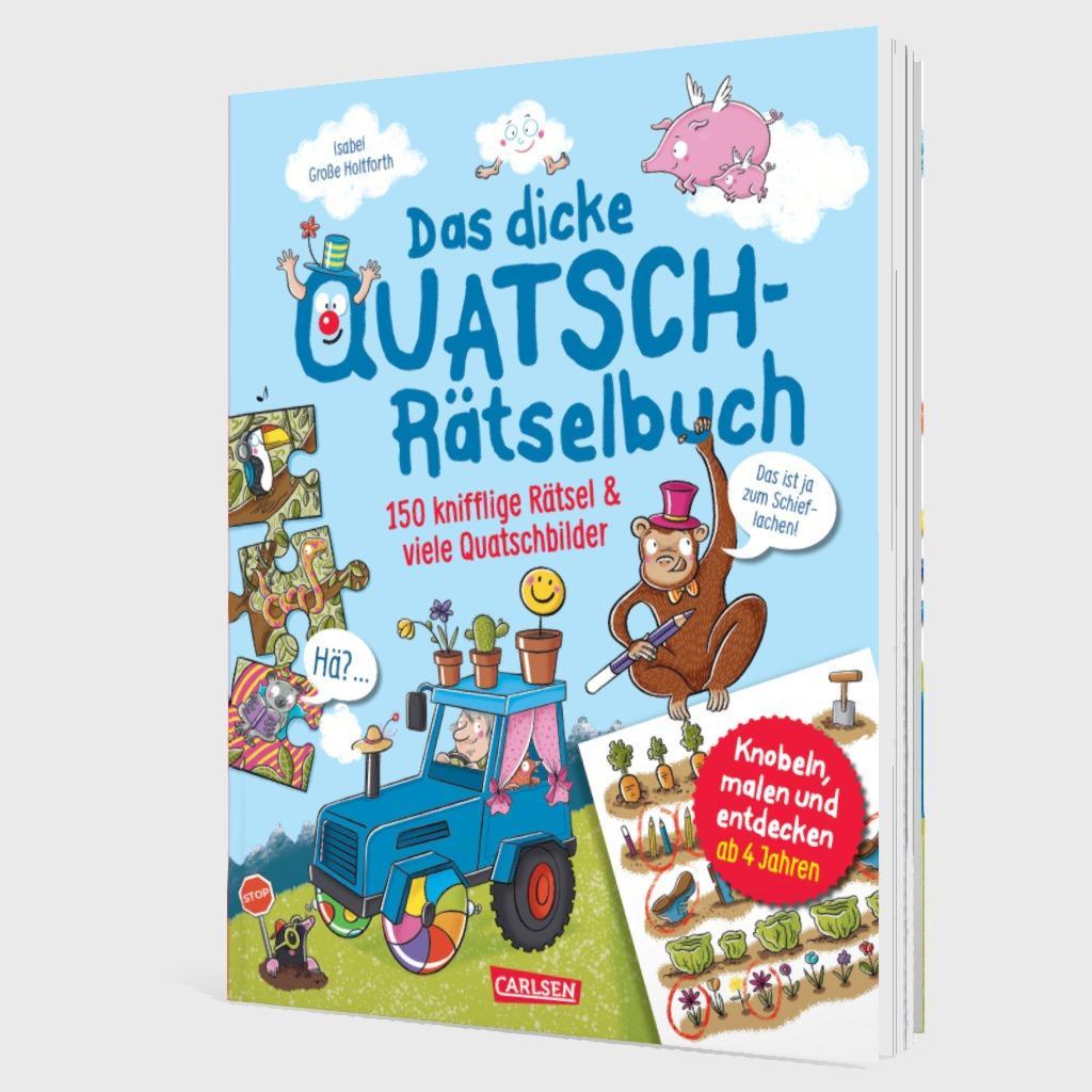 Produktbild Das dicke Quatsch-Rätselbuch 5 von 5