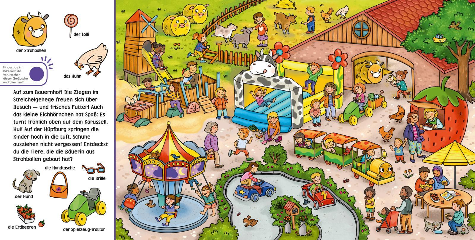 Produktbild Hör mal (Soundbuch): Wimmelbuch: Spielplatz 6 von 6