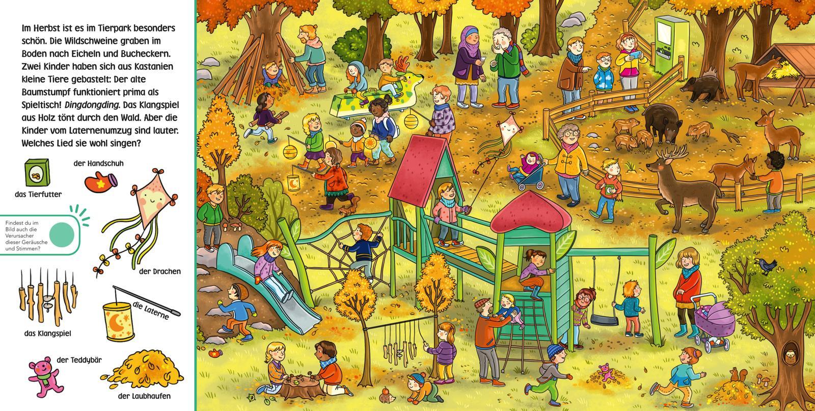 Produktbild Hör mal (Soundbuch): Wimmelbuch: Spielplatz 4 von 6