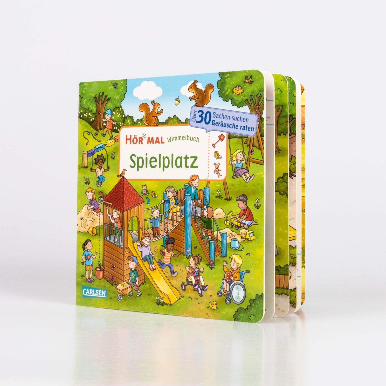 Produktbild Hör mal (Soundbuch): Wimmelbuch: Spielplatz 5 von 6