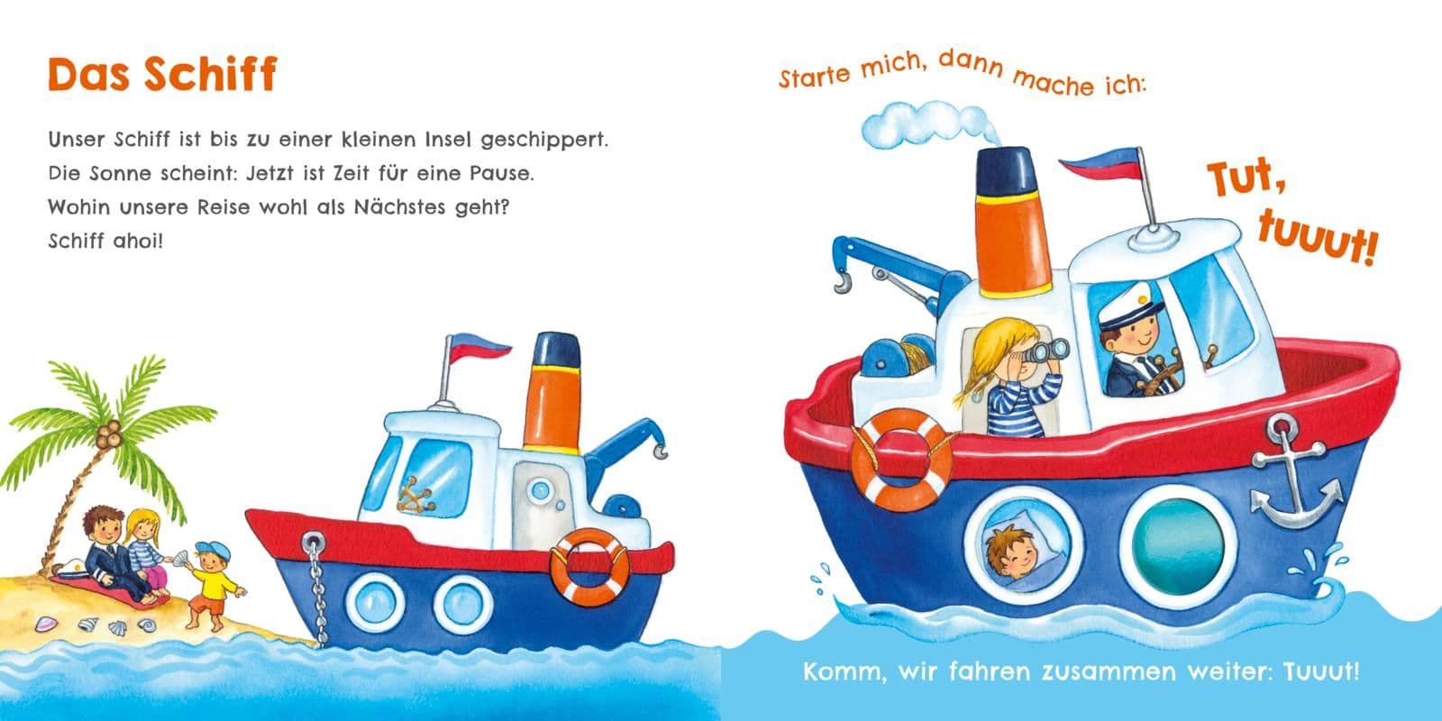 Hör mal, wie ich hupen kann (Mein erstes Streichel-Soundbuch 6)