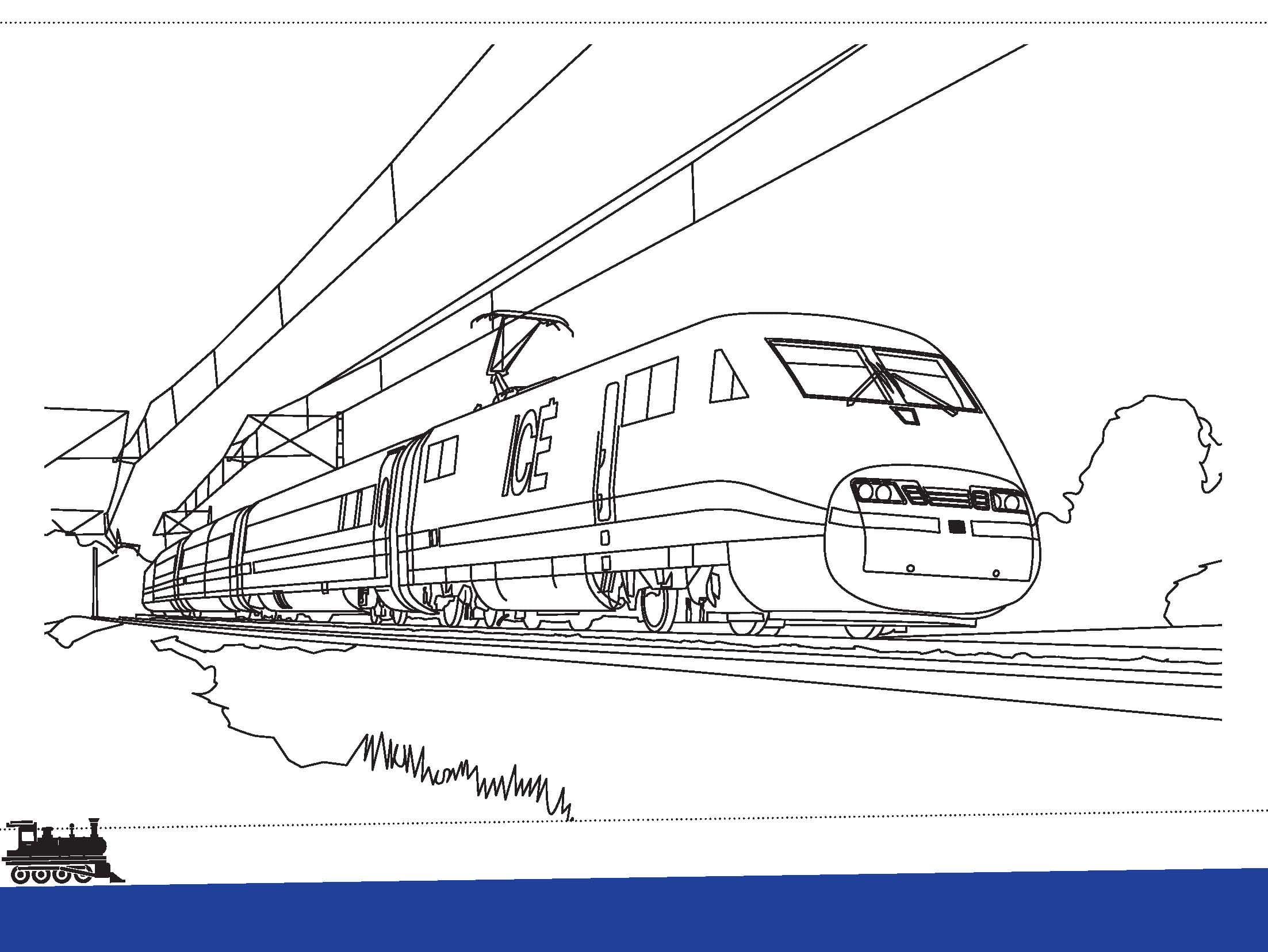 ICE & Co Das Eisenbahn Malbuch