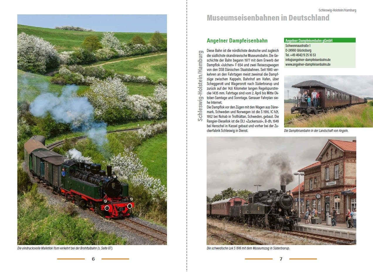 Unterwegs mit Museumsbahnen