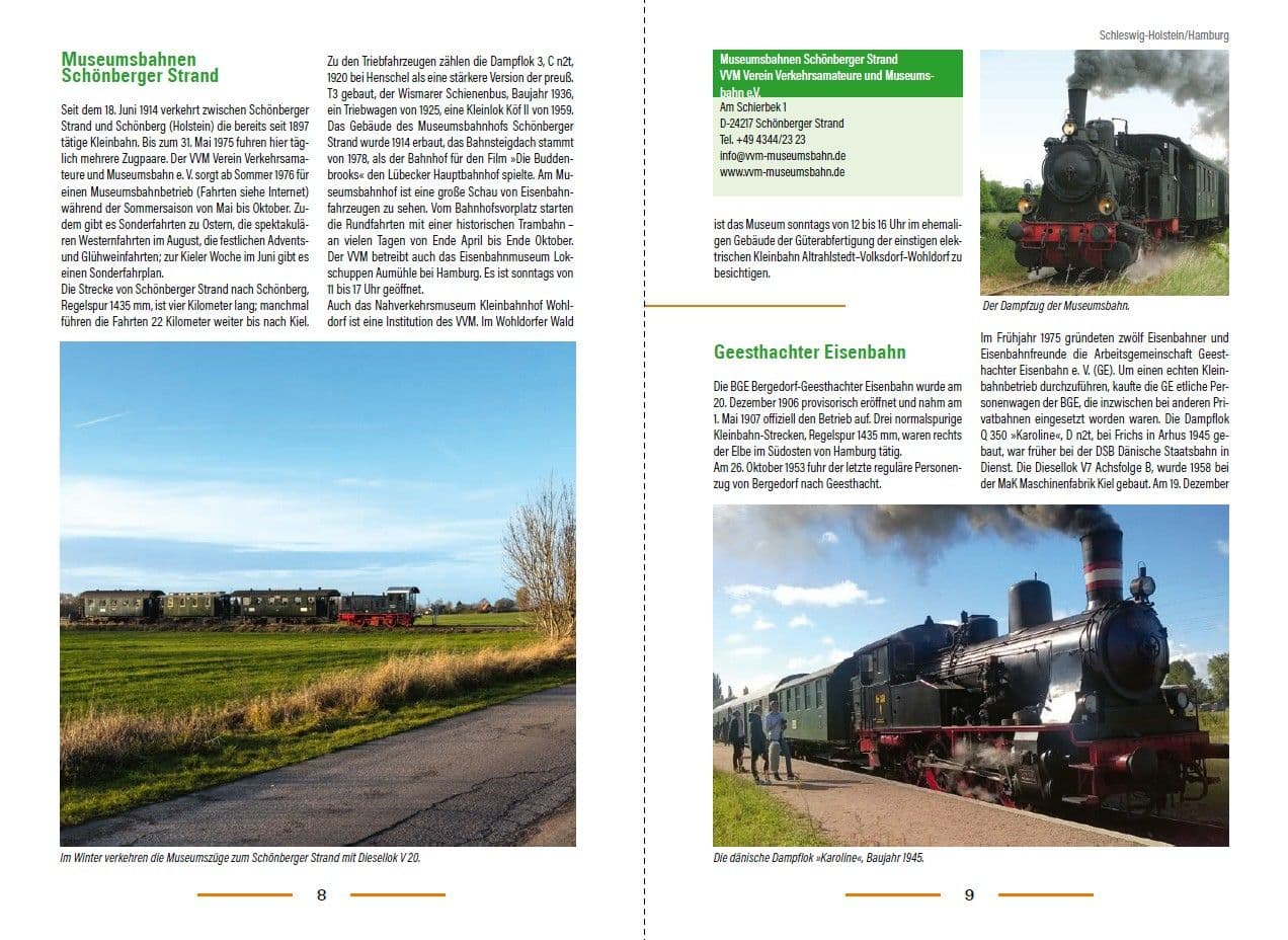 Unterwegs mit Museumsbahnen