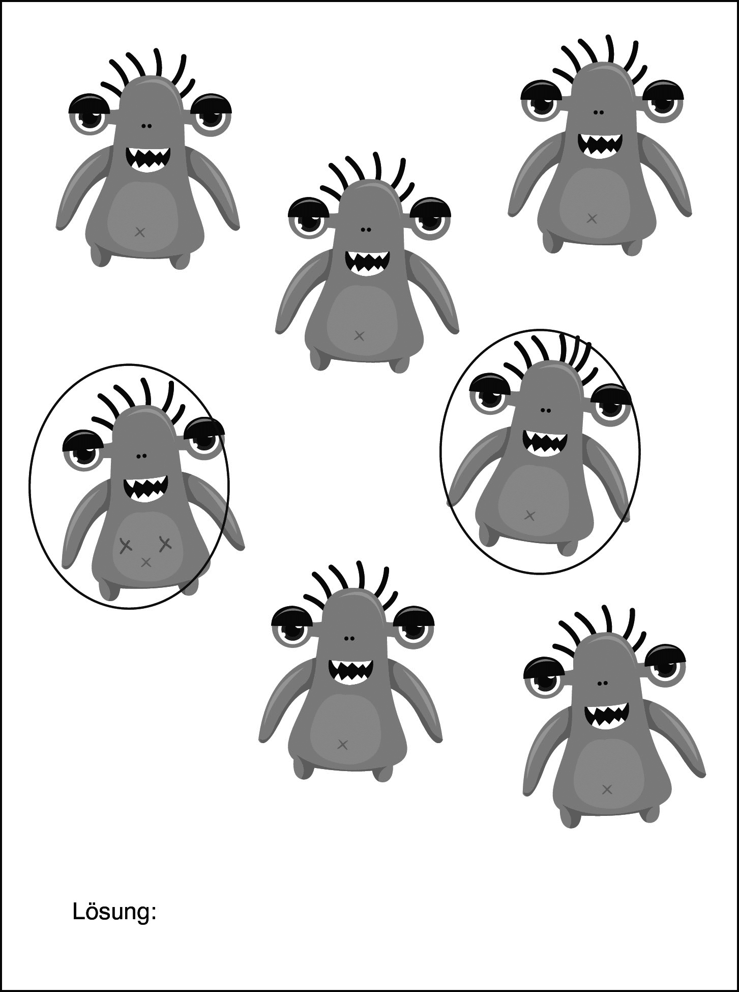 Produktbild Monstermäßig lustige Rätsel für den Schulstart 6 von 7