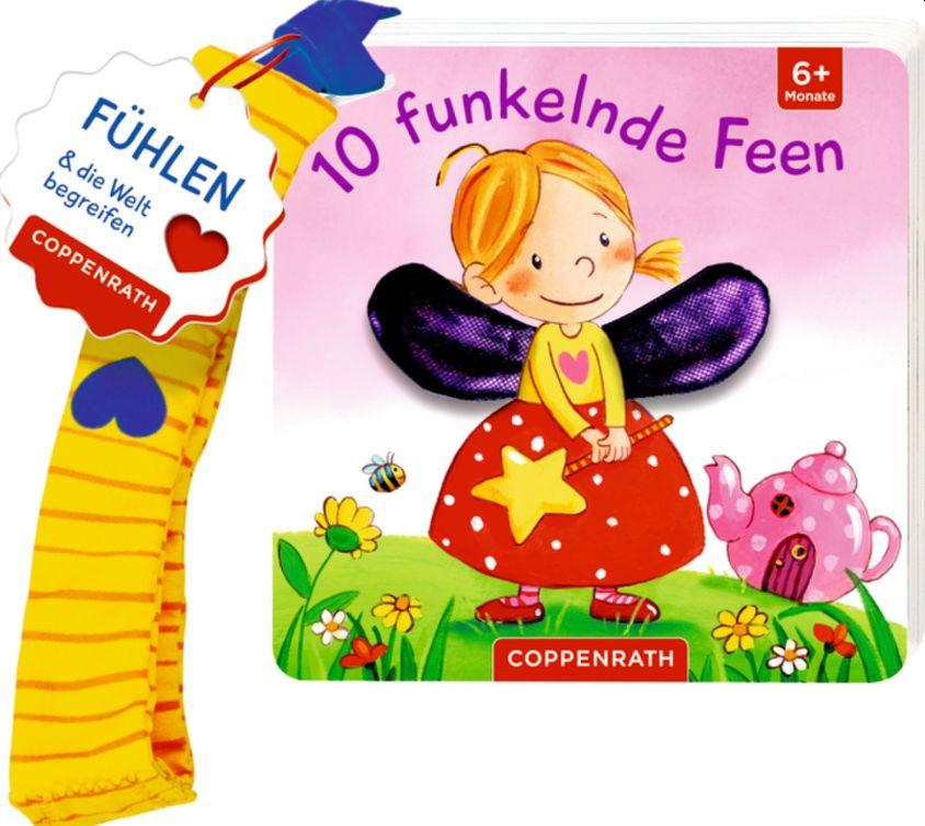 Coppenrath Verlag - Mein erstes Fühl-Buch für den Buggy - 10 funkelnde Feen