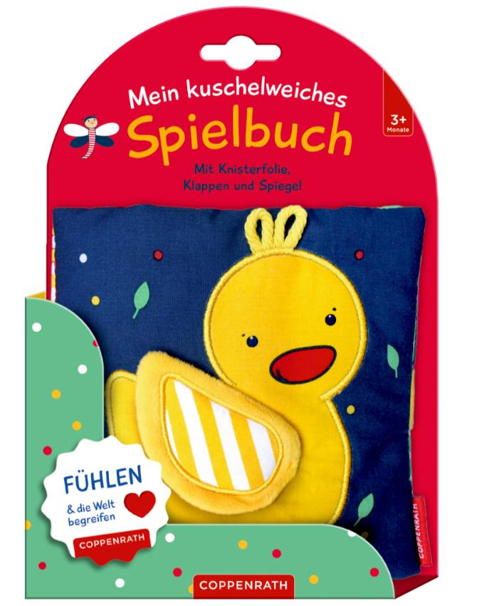 Die Spiegelburg - Mein kuschelweiches Spielbuch: Kleine Ente (Fühlen&begreifen)