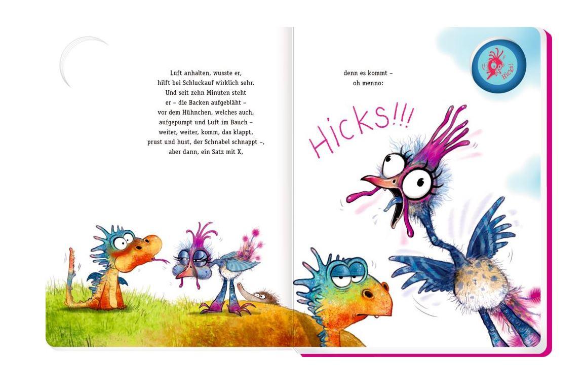 Produktbild Die Spiegelburg - Furzipups und Hicksi Huhn (Pappbilderbuch) 2 von 4