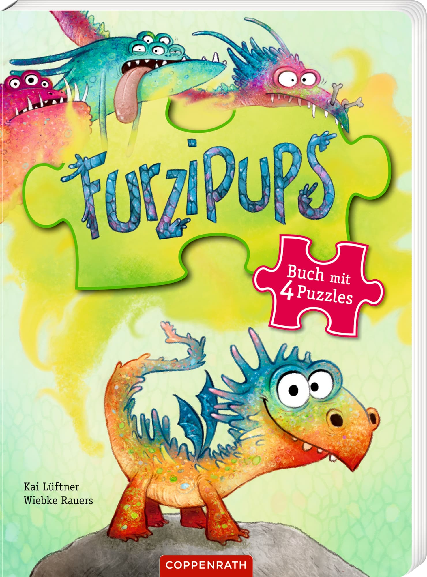 Die Spiegelburg - Furzipups - Buch mit 4 Puzzles (BuchBONUS)