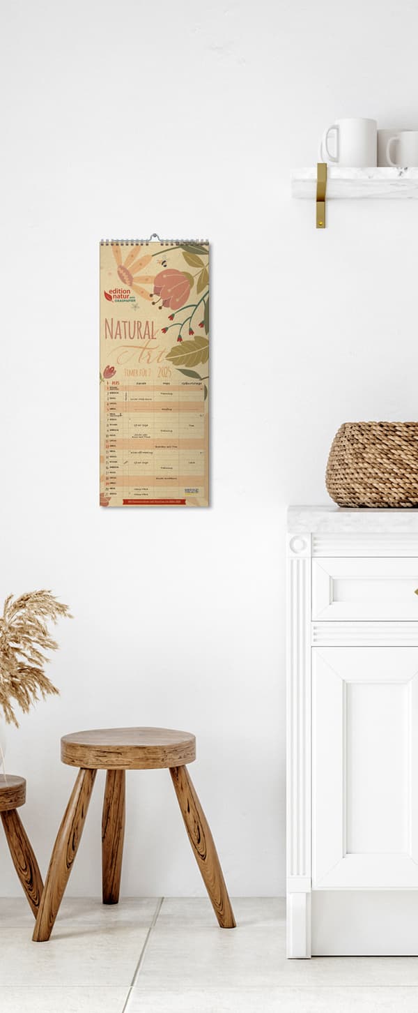 Produktbild Natural Art Timer für 2 Graspapier 2026 16 von 22