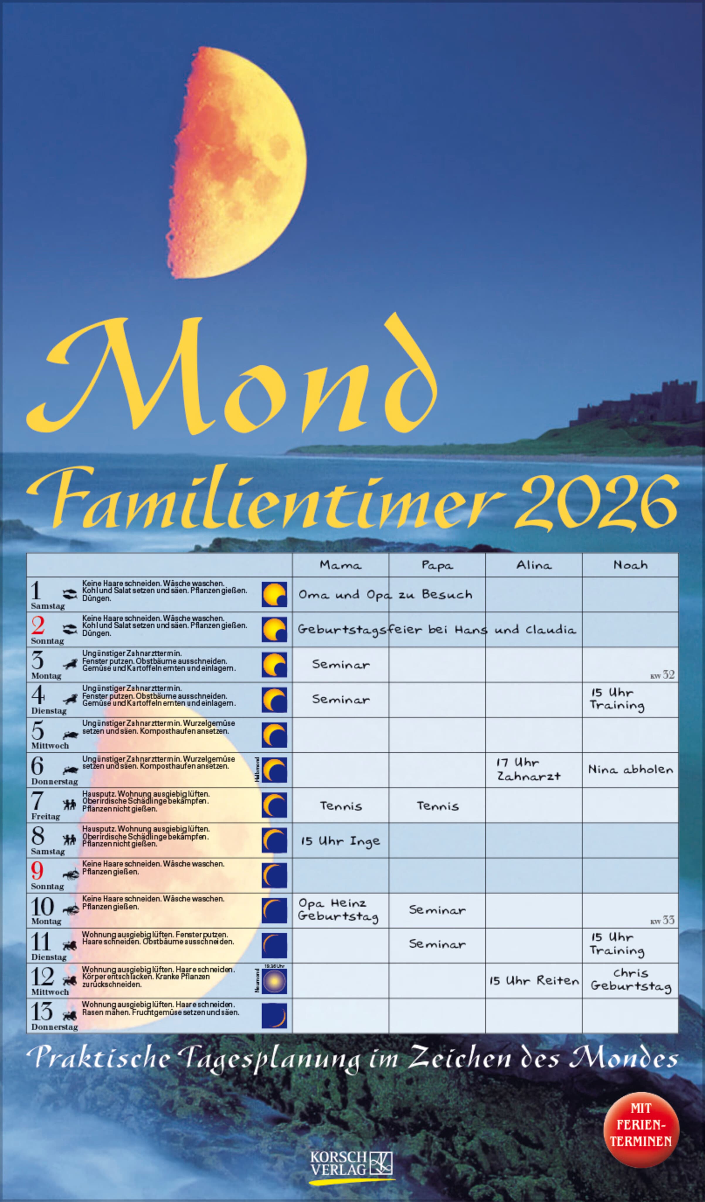 Mond-Familientimer 2026