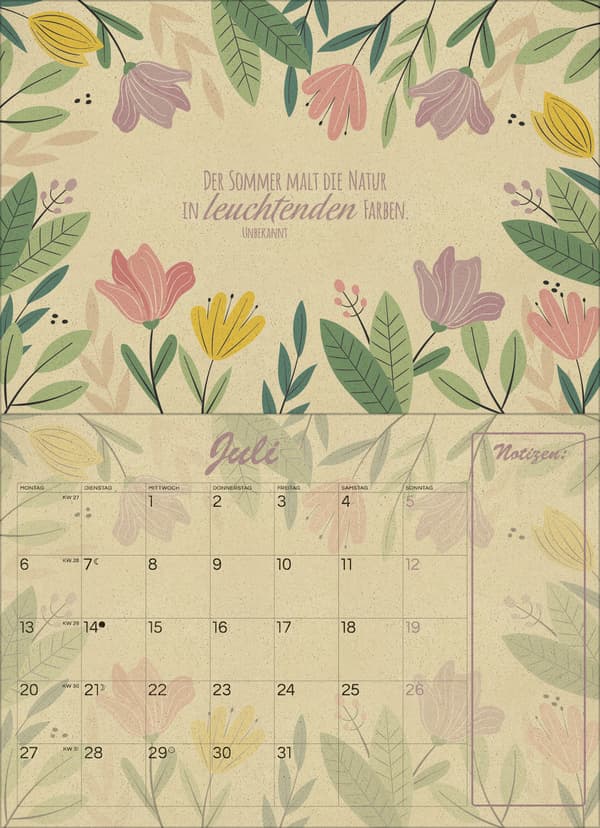 Produktbild Natural Art Graspapier 2026 3 von 16