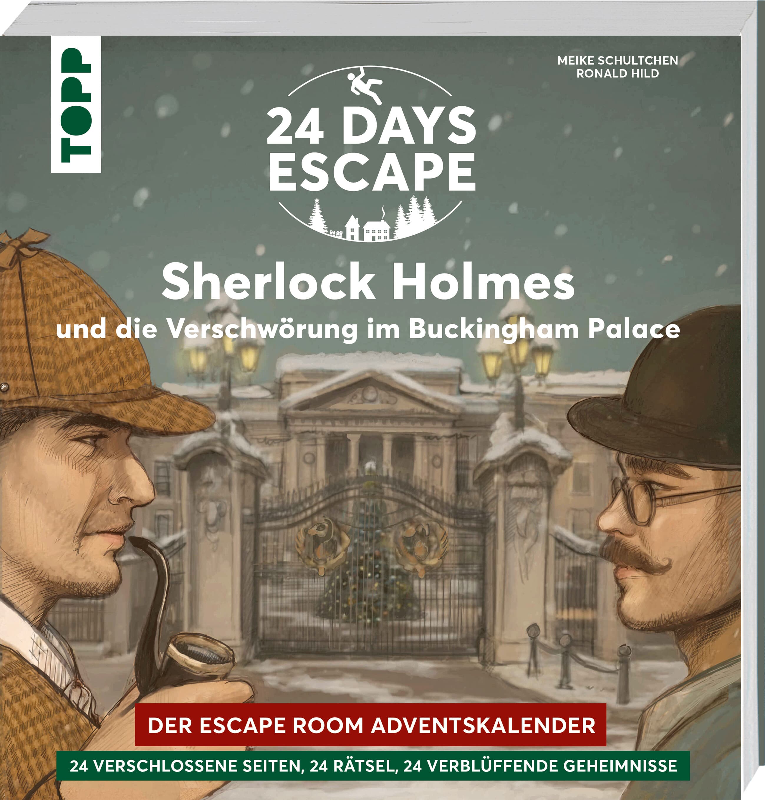 24 Days Escape – Der Escape Room Adventskalender: Sherlock Holmes und die Verschwörung im Buckingham Palace