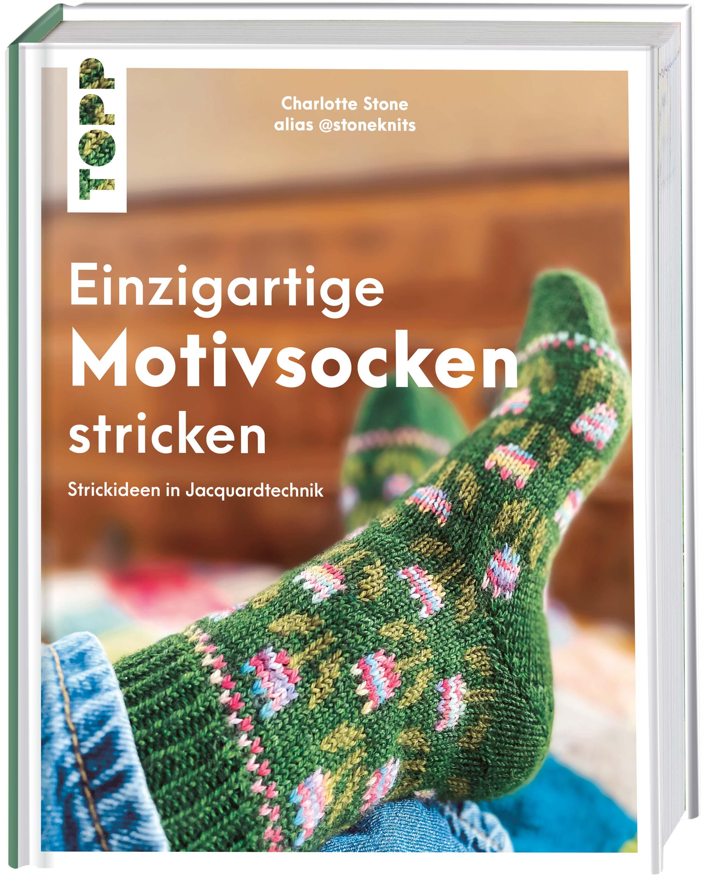 Einzigartige Motivsocken stricken - Strickideen in Jacquardtechnik
